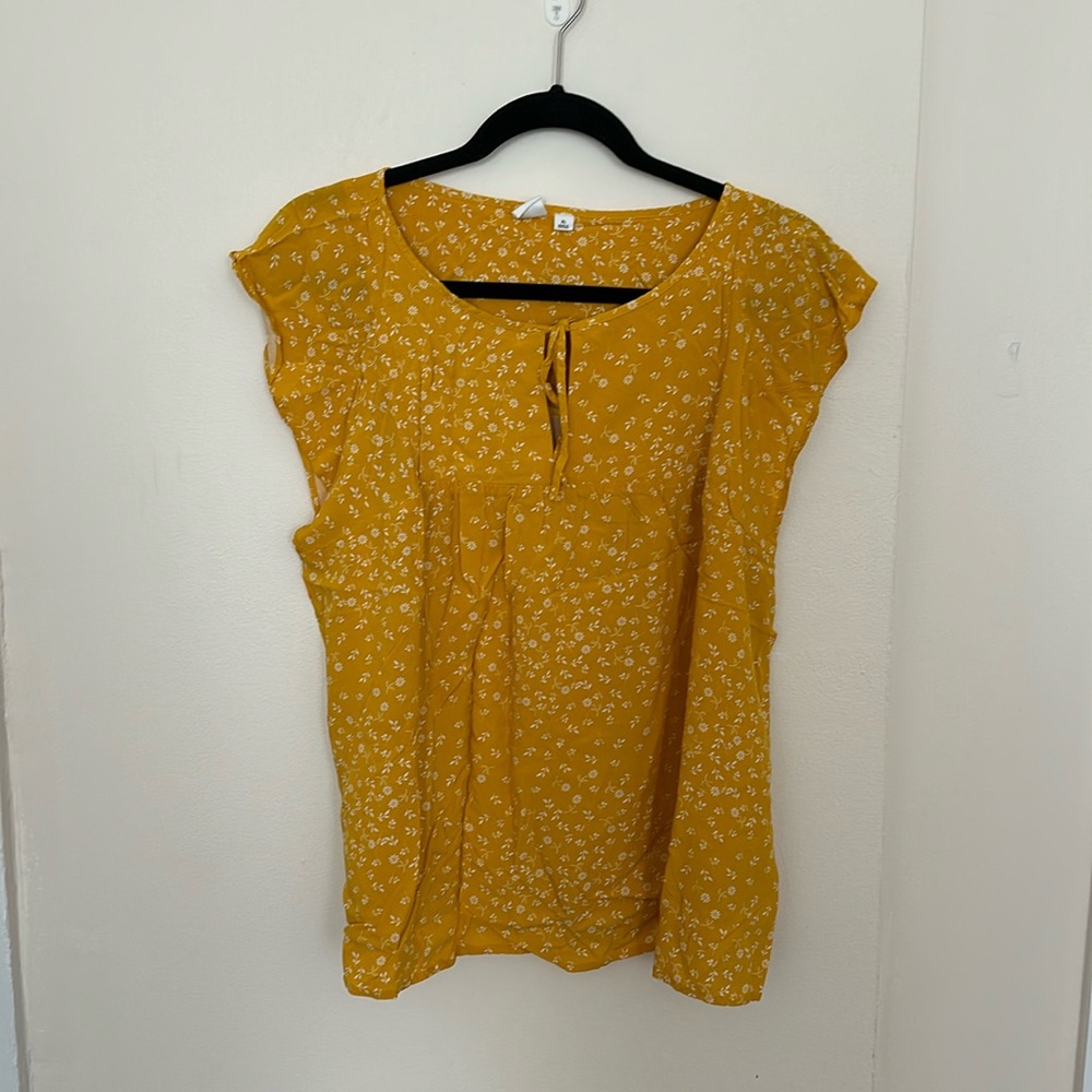 Gap Yellow Blouse